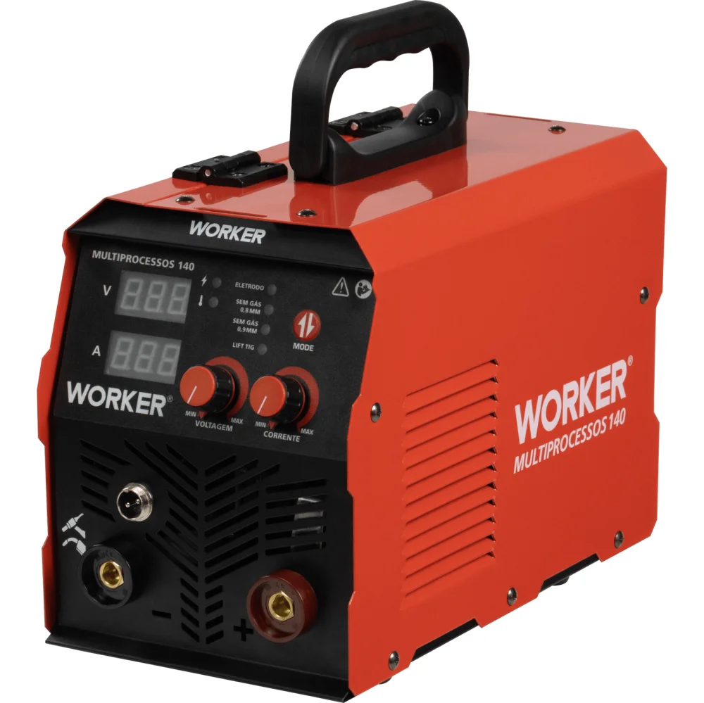 Inversor Para Solda Multiprocessos Bivolt 140A Worker - Imagem 2