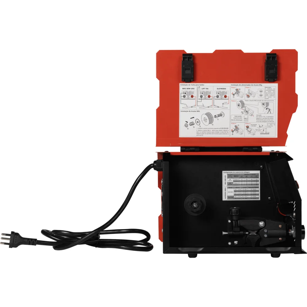 Inversor Para Solda Multiprocessos Bivolt 140A Worker - Imagem 4