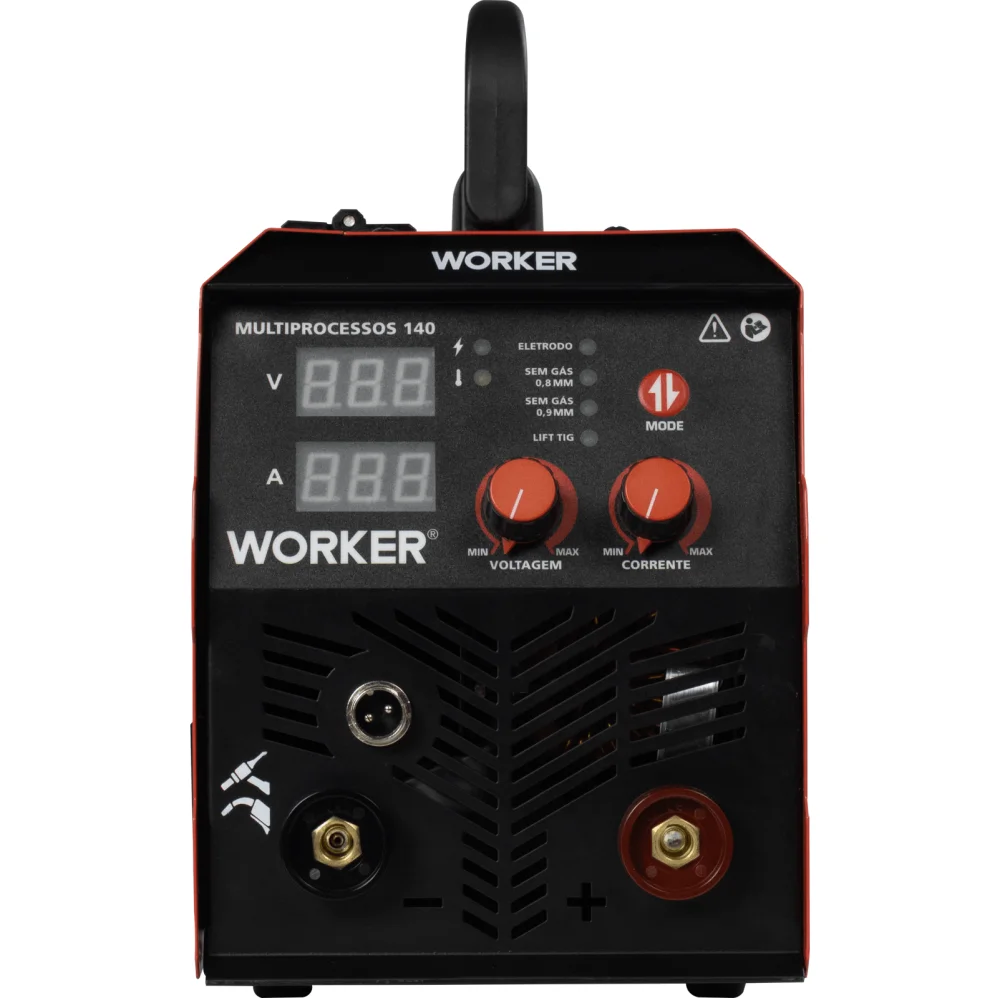 Inversor Para Solda Multiprocessos Bivolt 140A Worker - Imagem 5