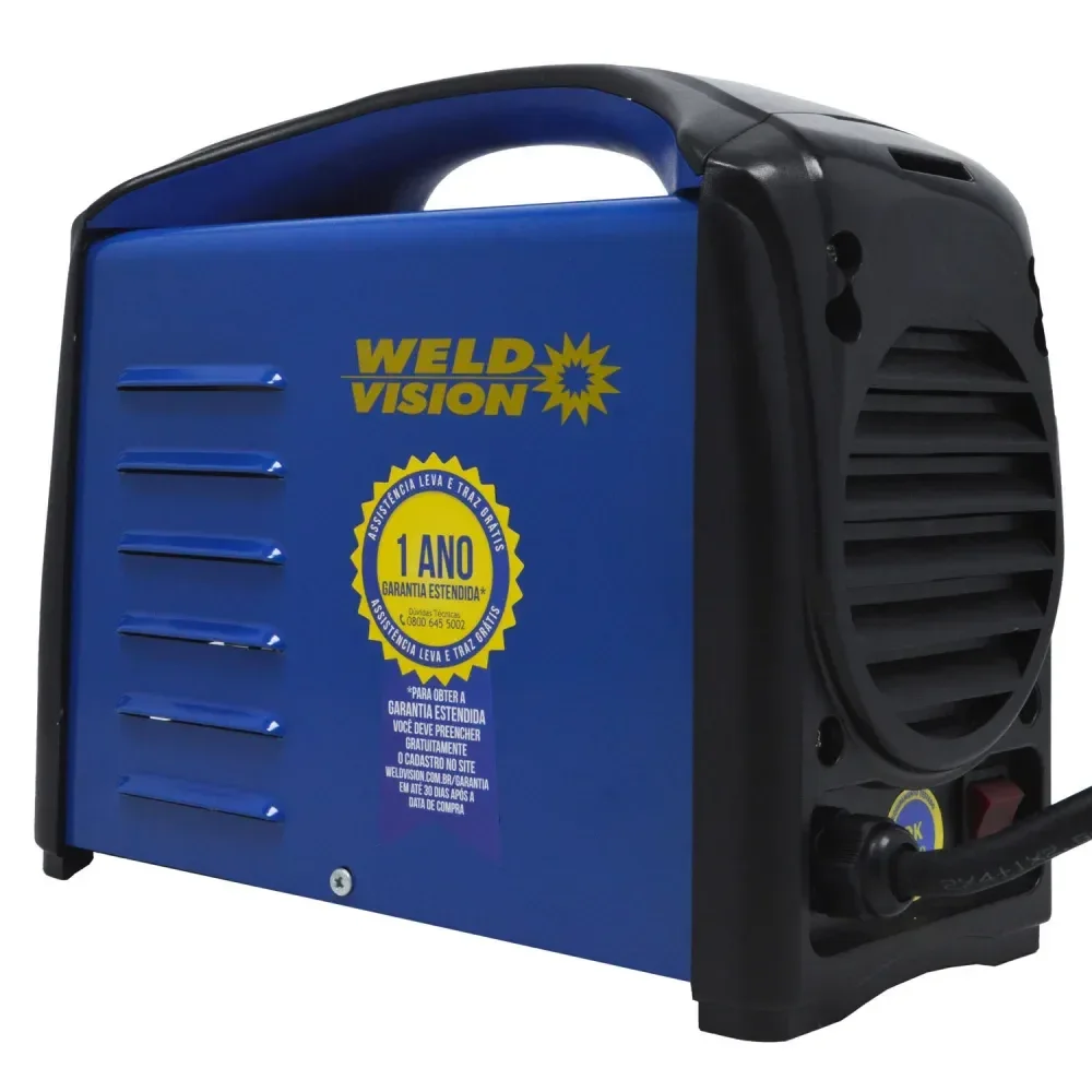 Inversora De Solda Eletrodo 140A Zx7-140 Weld Vision - 127V Monofásica - Imagem 5