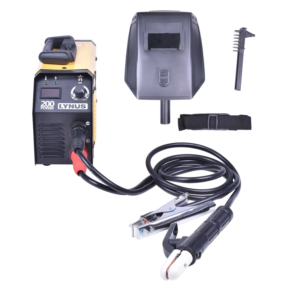 Inversora De Solda Eletrodo Lis-200 Power 5.8Kva 31,2A Biv Lynus - Imagem 3
