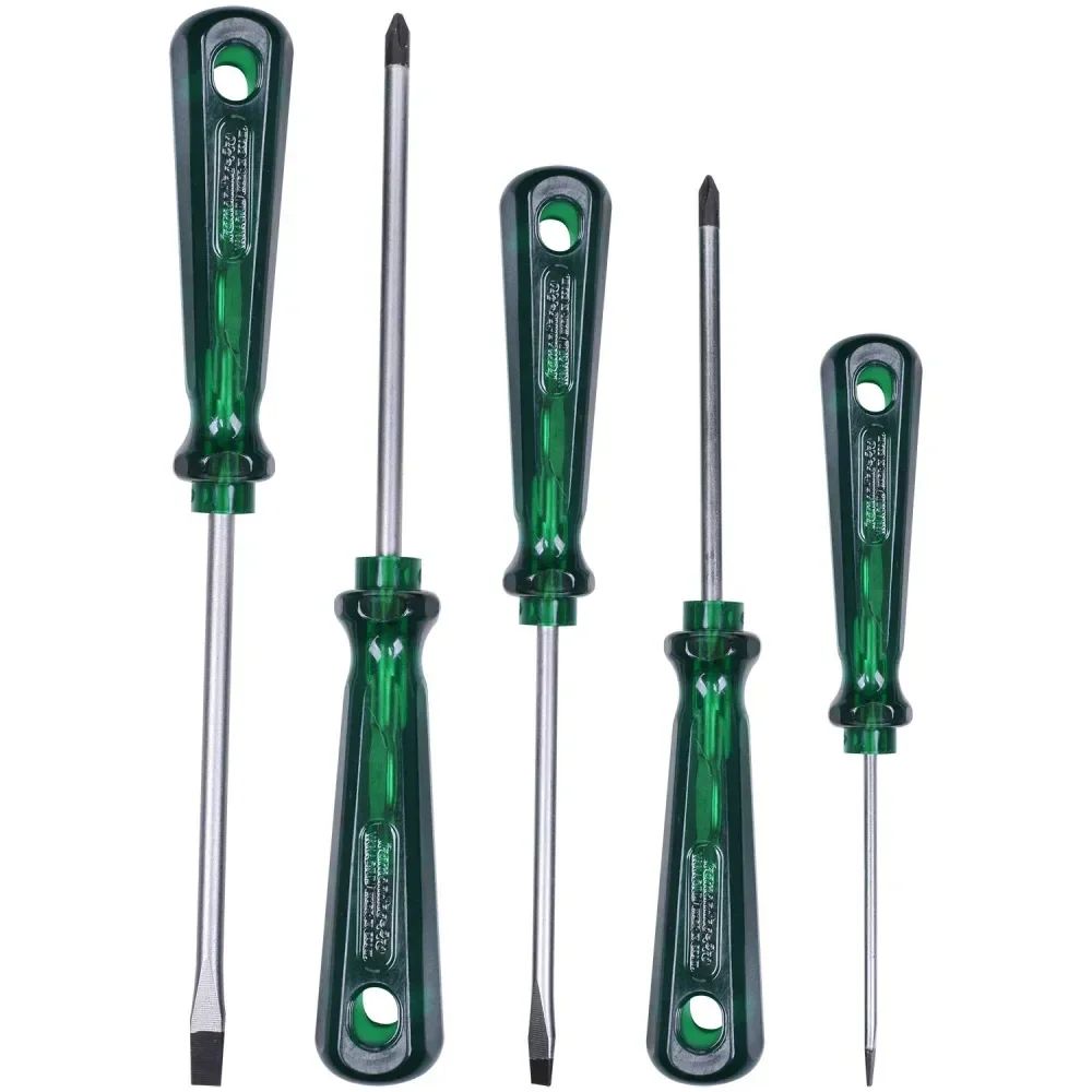 Jogo Chave De Fenda Pro Em Aço Cromo Vanádio 5 Peç Tramontina - Imagem 2