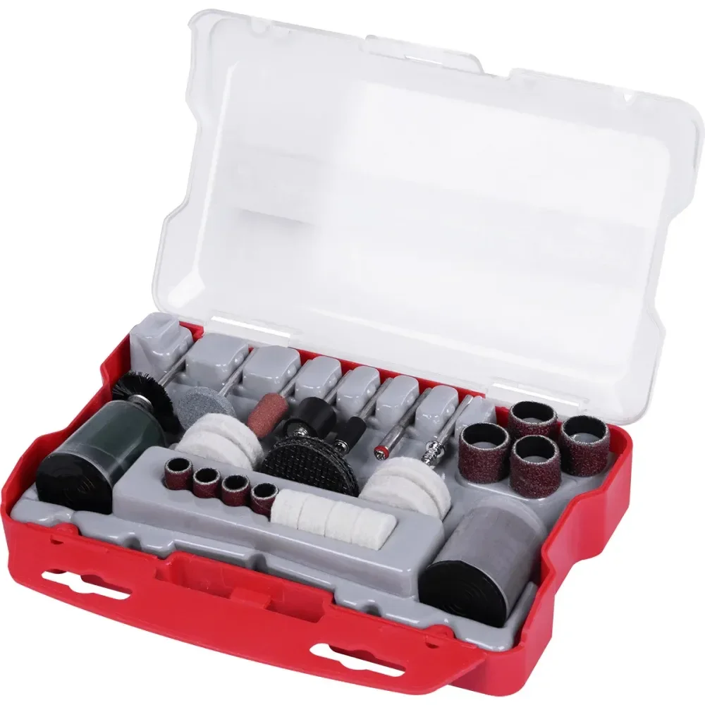 Jogo De Acessórios Para Micro Retífica 64 Peç Worker - Imagem 4