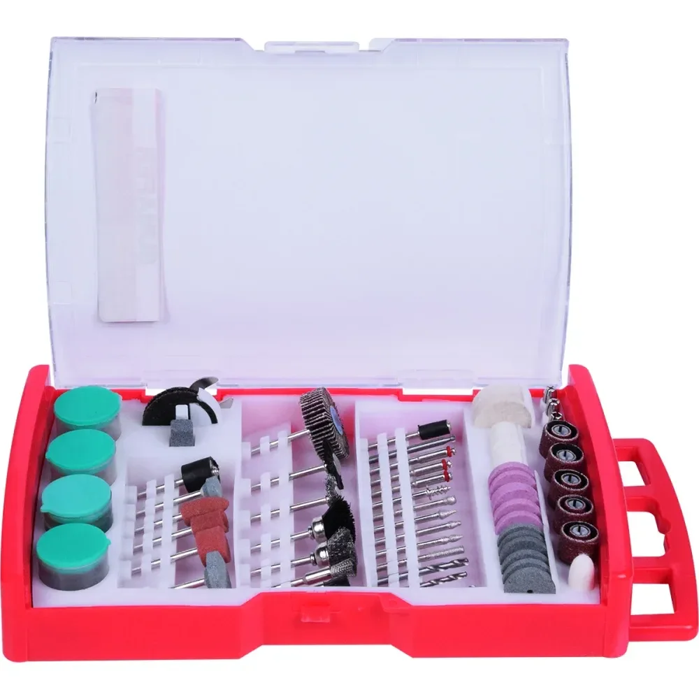 Jogo De Acessórios Para Micro Retífica Com 198 Peç Bumafer - Imagem 3