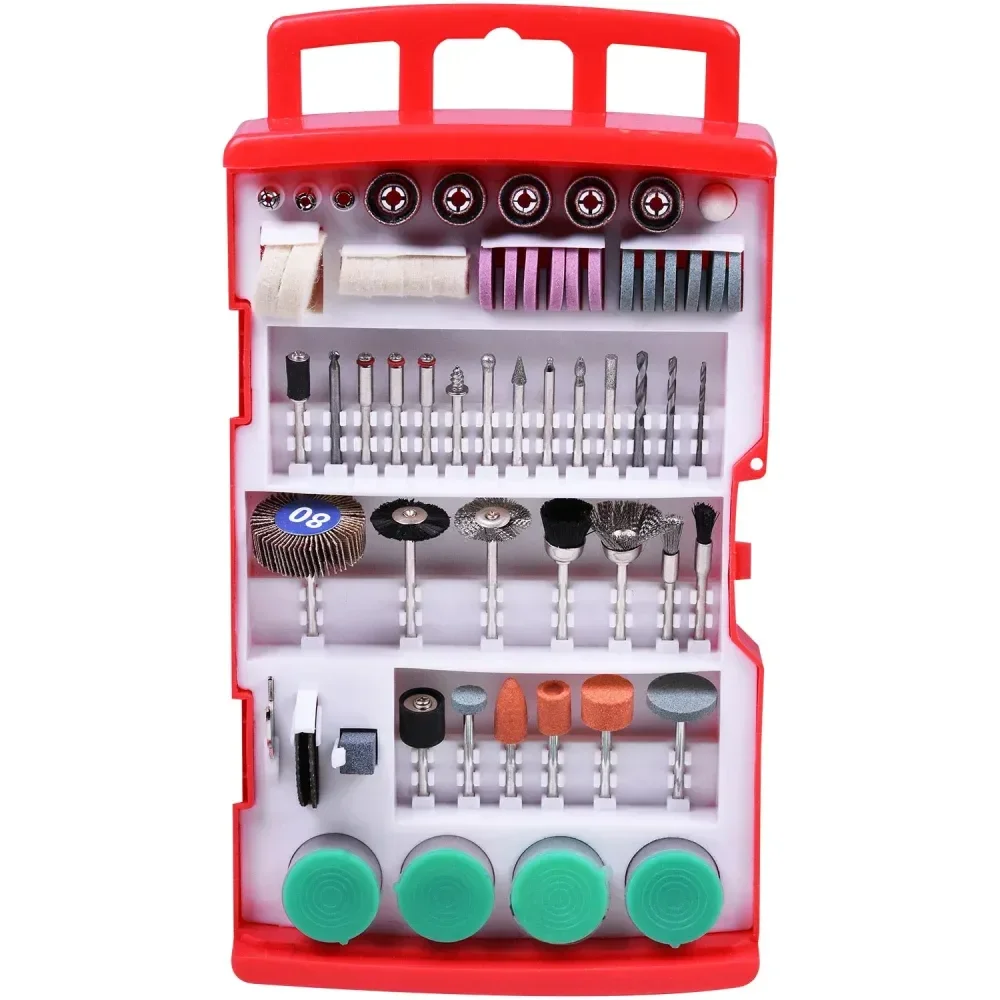 Jogo De Acessórios Para Microrretífica 198 Peç Worker - Imagem 2