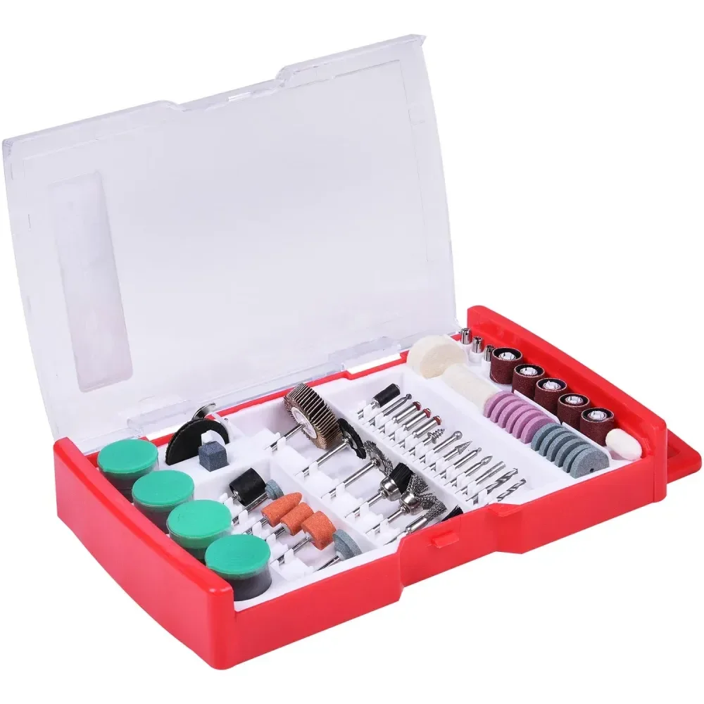 Jogo De Acessórios Para Microrretífica 198 Peç Worker - Imagem 3