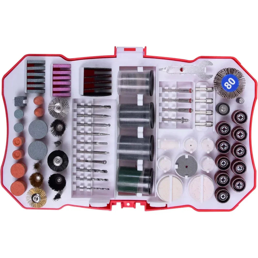 Jogo De Acessórios Para Microrretífica 208Pçs Worker - Imagem 4