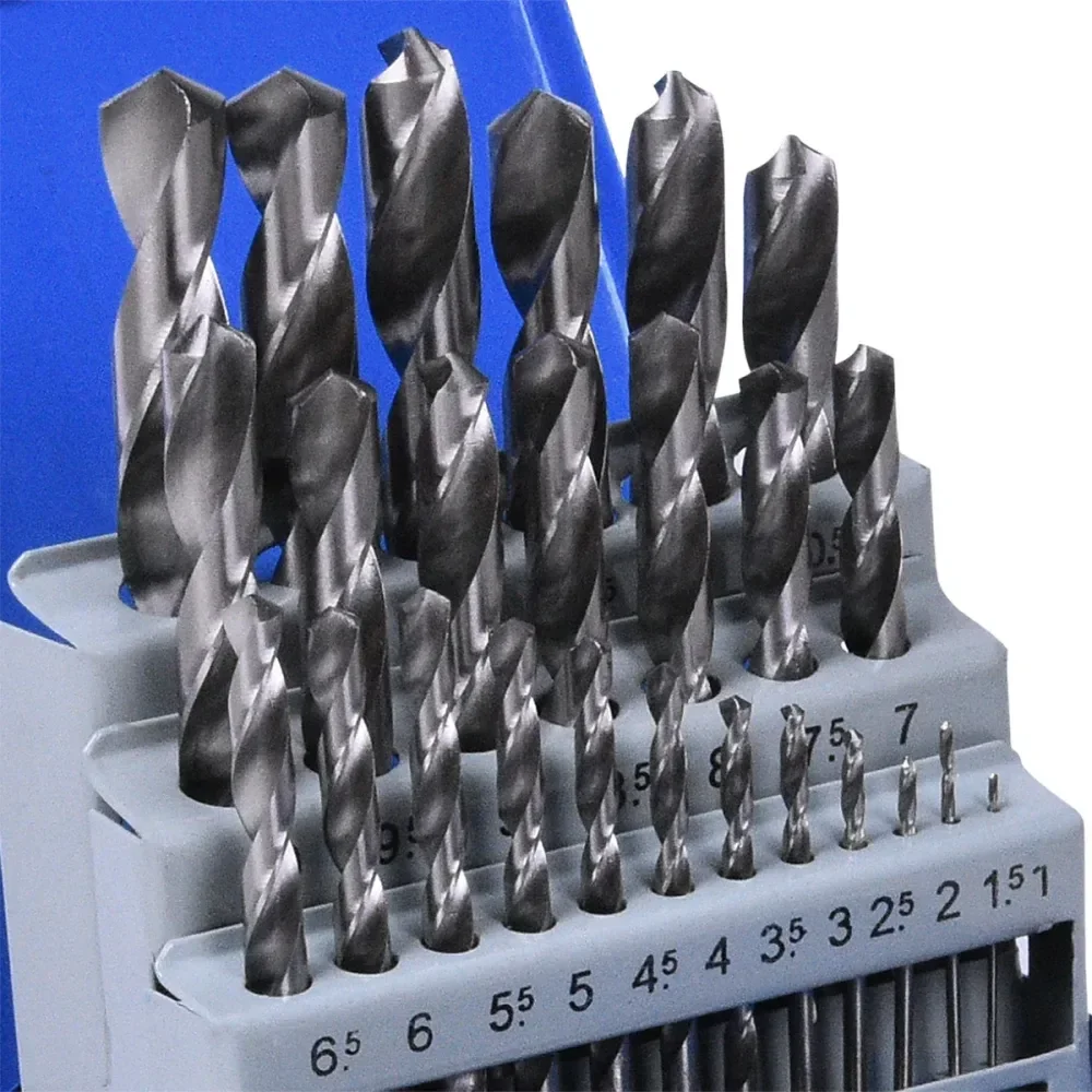 Jogo De Broca De Aço Rapido 25 Peç 1Mm A 13Mm Kala - Imagem 3