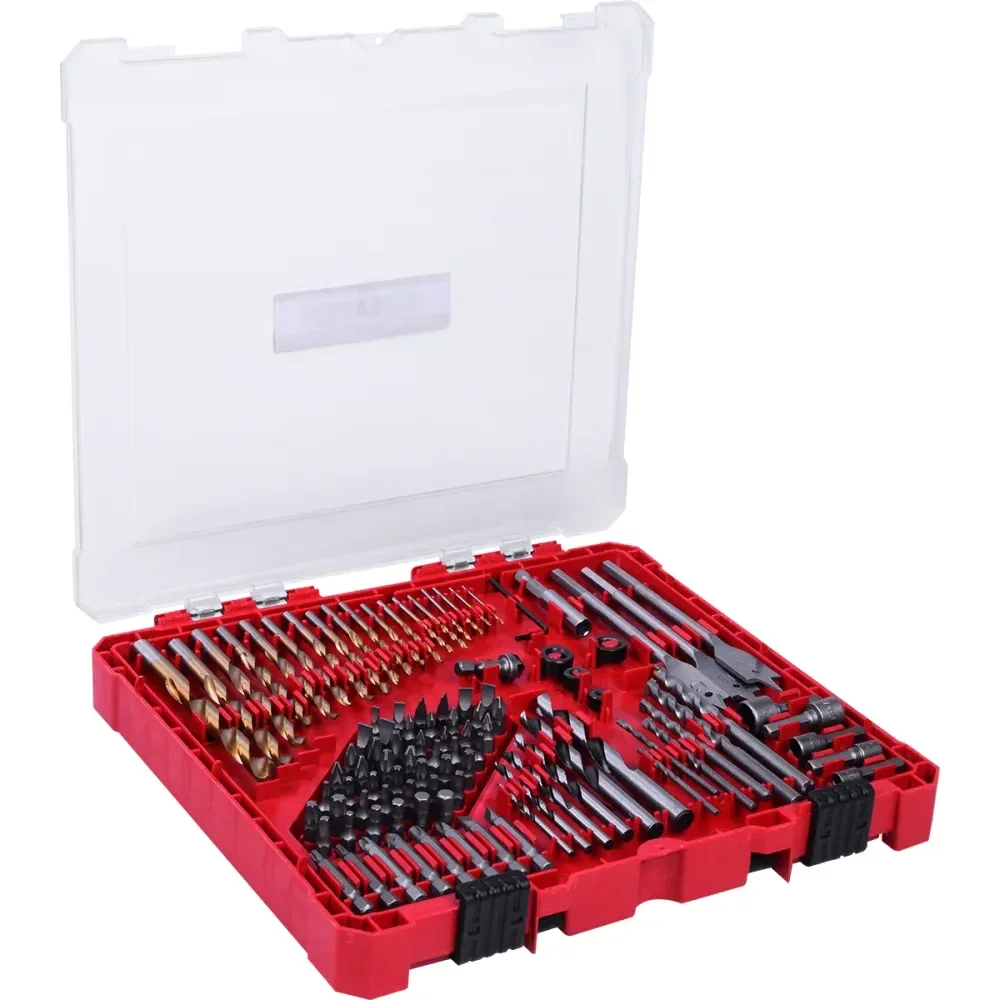 Jogo De Brocas E Bits Em Cromo Vanádio Com 300 Peç Bumafer - Imagem 3