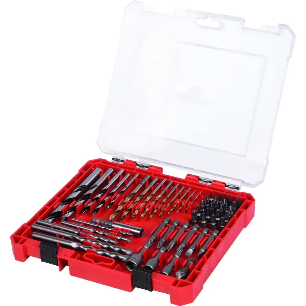 Jogo De Brocas E Bits Para Parafusadeira 50 Peç Worker - Imagem 3