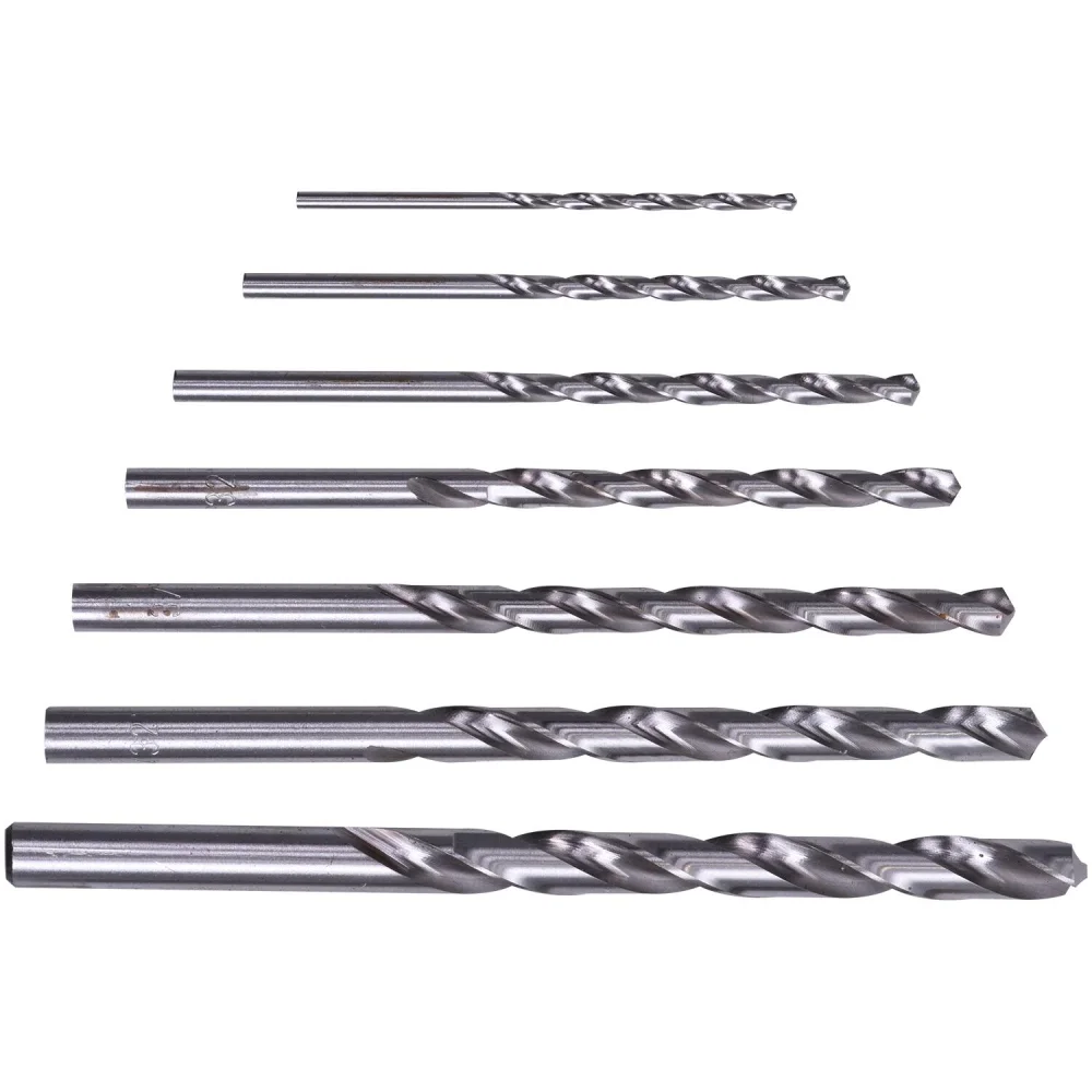 Jogo De Brocas Helicoidais Em Aço Rápido Para Metais 7 Peç Worker - Imagem 3