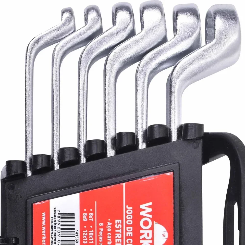 Jogo De Chave Estrela 6 A 17Mm 6 Peç Worker - Imagem 5