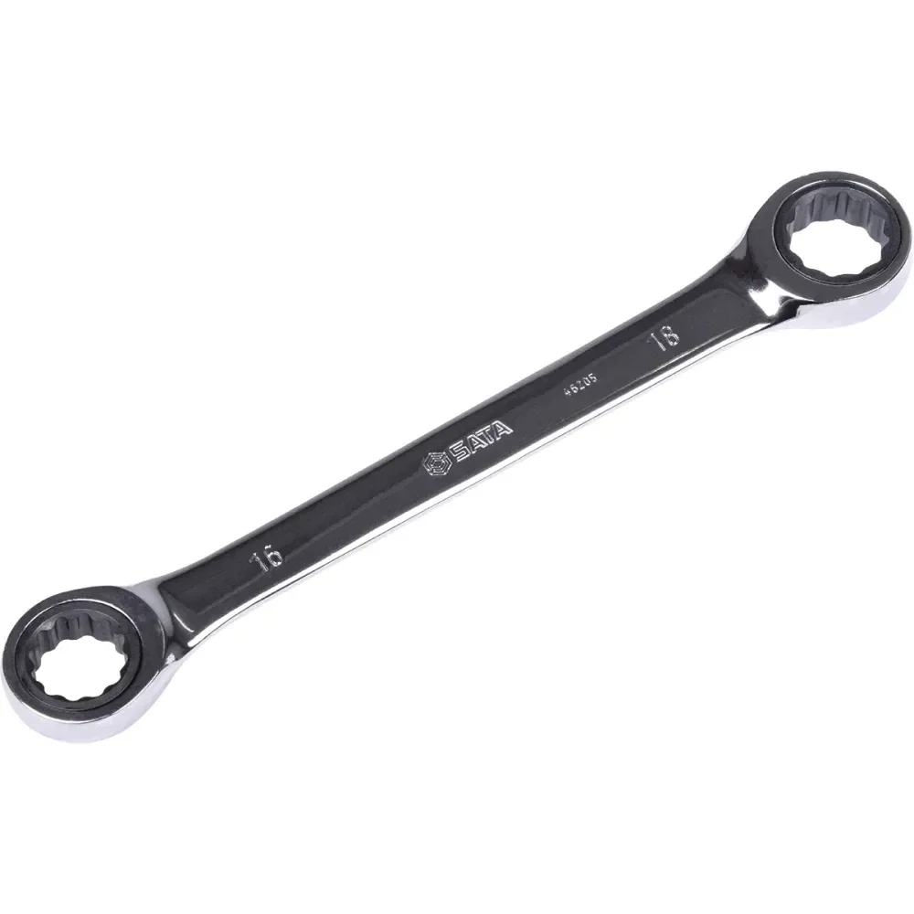 Jogo De Chave Estrela Com Catraca 8-19Mm Com 6 Peç Sata - Imagem 4