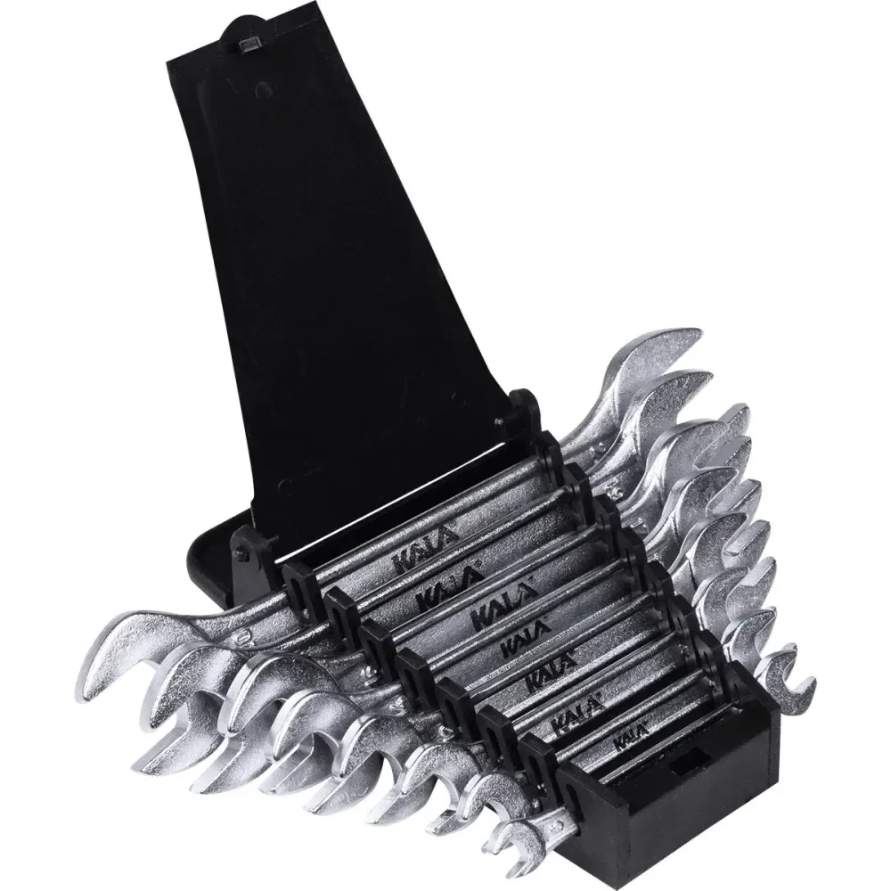 Jogo De Chave Fixa Em Aço Cromado 6 A 22Mm 8 Peç Kala - Imagem 2