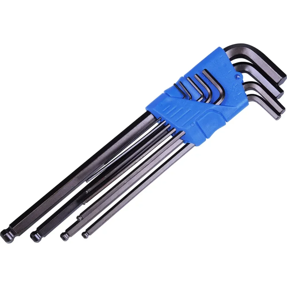 Jogo De Chave Hexagonal 1,5Mm A10Mm Abaulada 9 Peç Gedore - Imagem 2