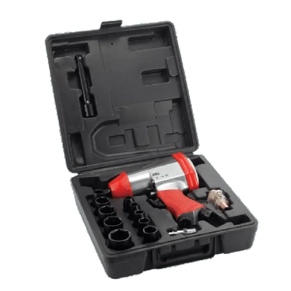 Jogo De Chave Pneumática 1/2 Com 15 Peç Worker - Imagem 7