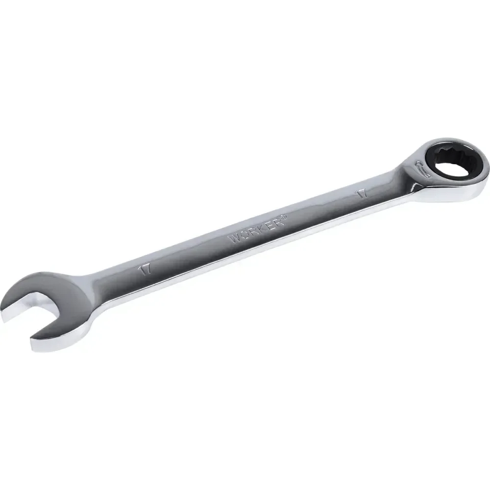 Jogo De Chaves Combinada Com Catraca 72 Dentes 12 Peç Worker - Imagem 2