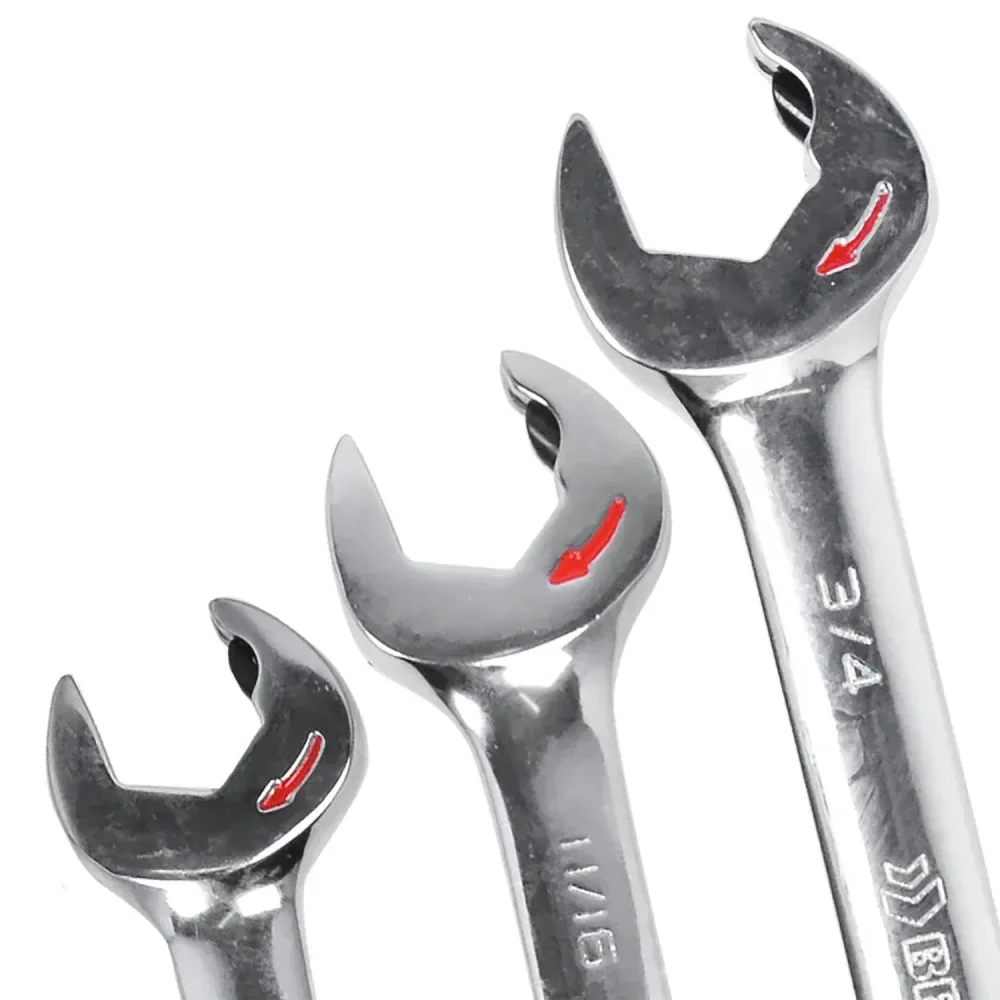 Jogo De Chaves Combinadas C/Catraca Speedy 8 Pçs Belzer/Sata - Imagem 5