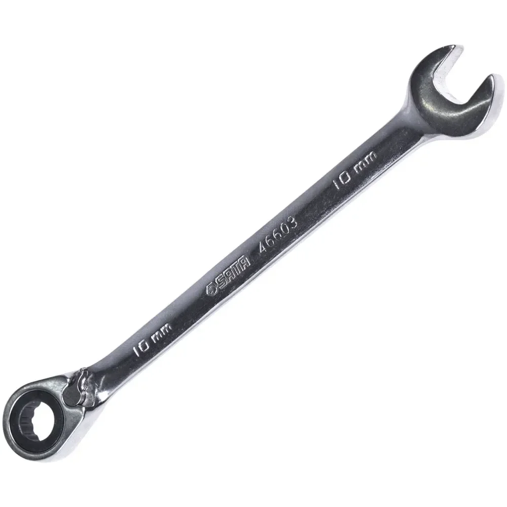 Jogo De Chaves Combinadas Com Catraca De 8 Peç Sata - Imagem 5