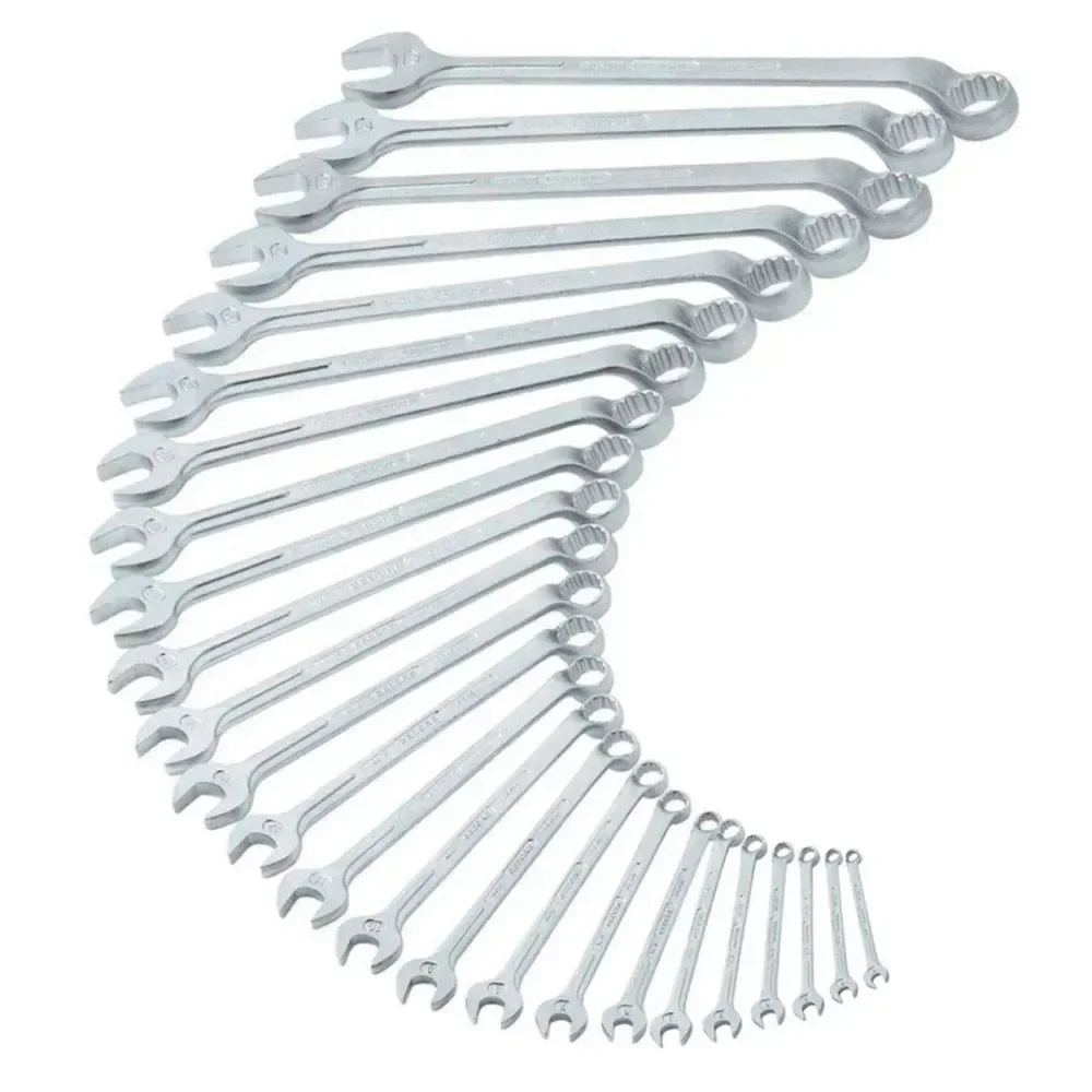 Jogo De Chaves Combinadas Em Cromo Vanádio 25 Peç Gedore - Imagem 2