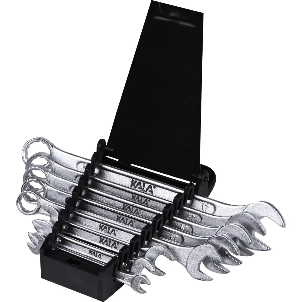 Jogo De Chaves Combinadas Fixas 6 A 17Mm 8 Peç Kala - Imagem 3
