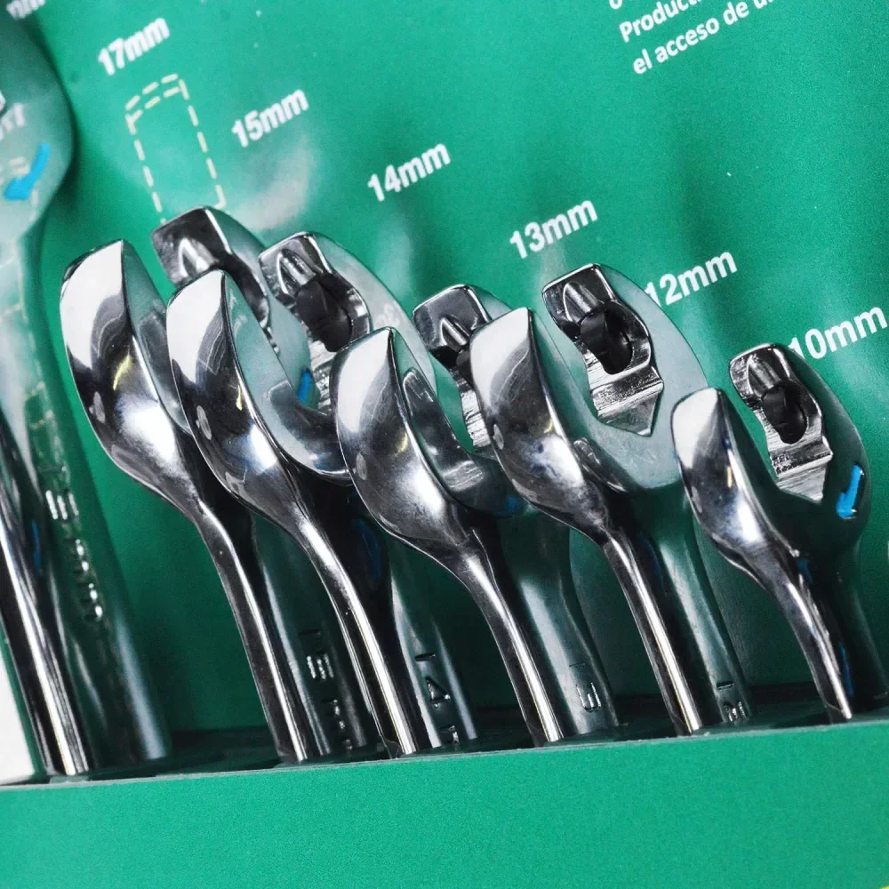 Jogo De Chaves Combinadas Speedy Com Catraca 8 A 19Mm Sata - Imagem 4