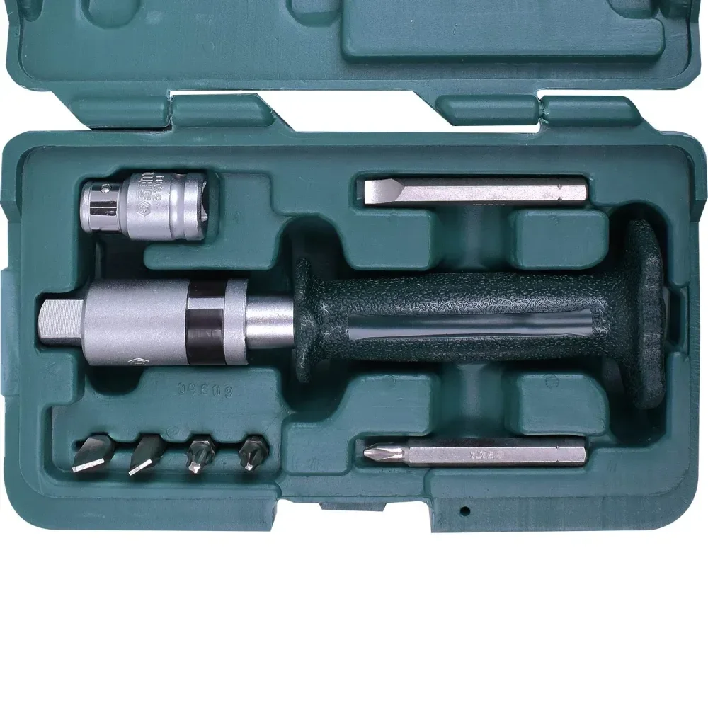 Jogo De Chaves De Fenda e Phillips De Impacto ST09603SJ Sata 8 Peç