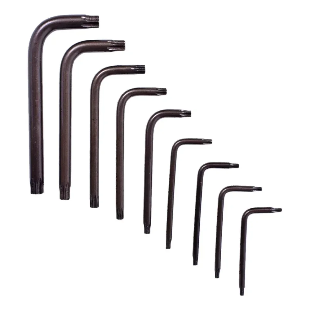 Jogo De Chaves Em L Hexalobular T7 À T40 Gedore - 9 Peç - Imagem 2