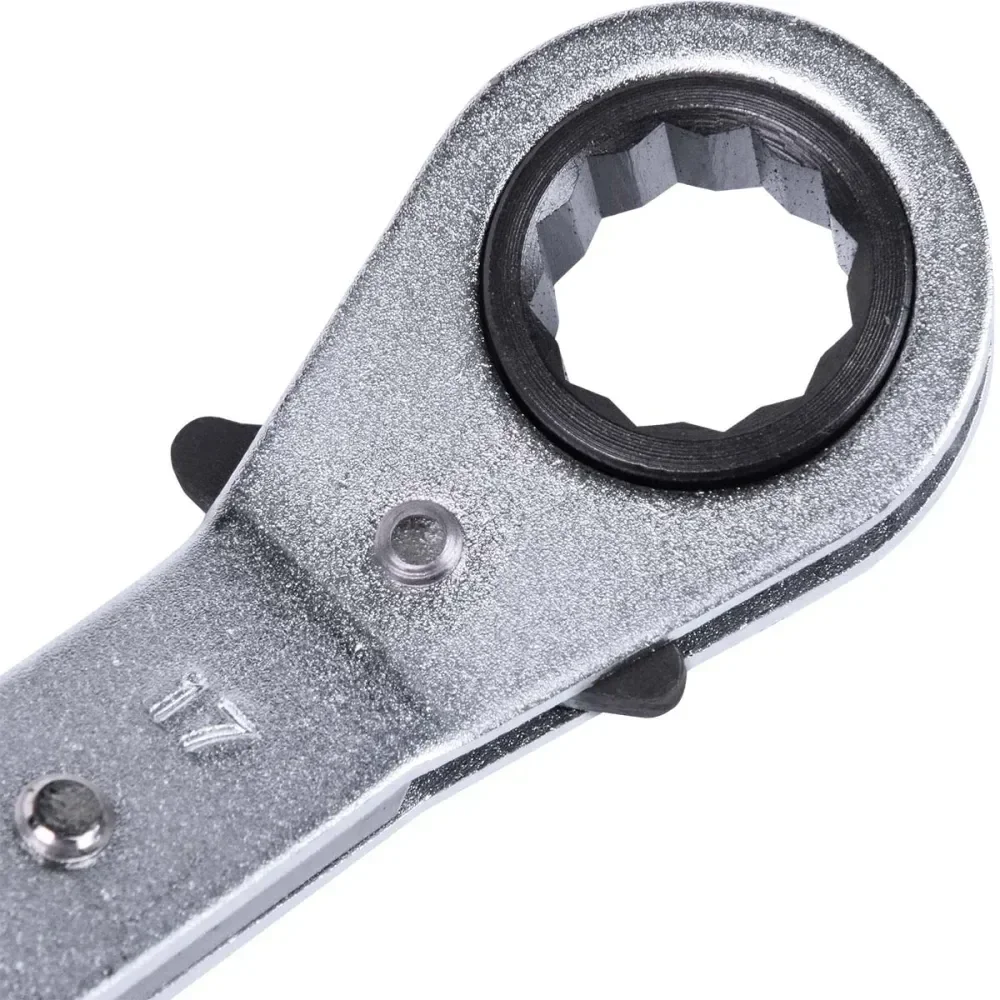 Jogo De Chaves Estrelas Com Catraca Em Aço 5 Peç Bumafer - Imagem 4