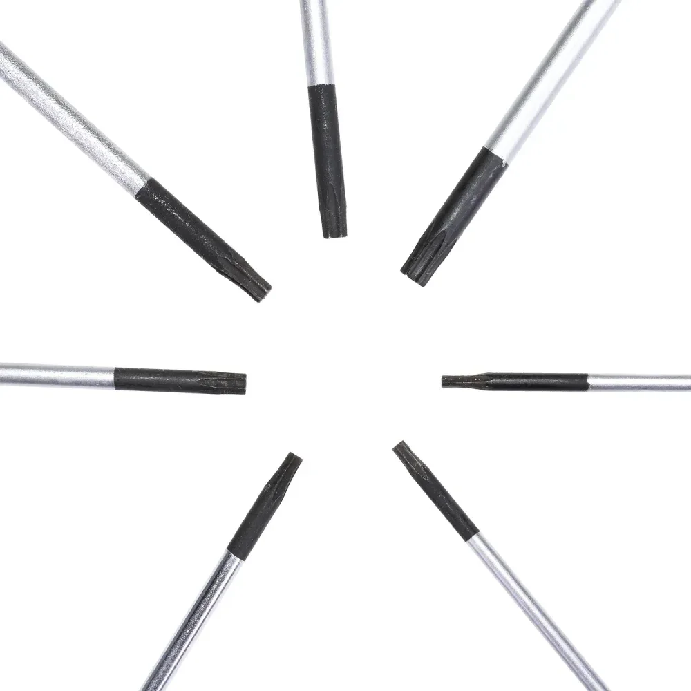 Jogo De Chaves Fendas Torx Retas T5-T15 Com 7 Peç Sata - Imagem 2