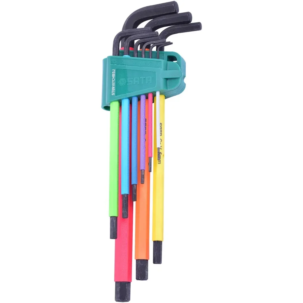 Jogo De Chaves Hexagonal St09107Chbsj Sata - 9 Peç - Imagem 3