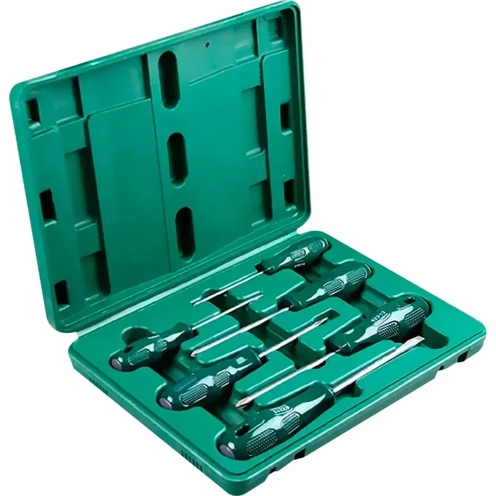 Jogo de Chaves Philips e Fenda com 6 Peç SATA OFERTA