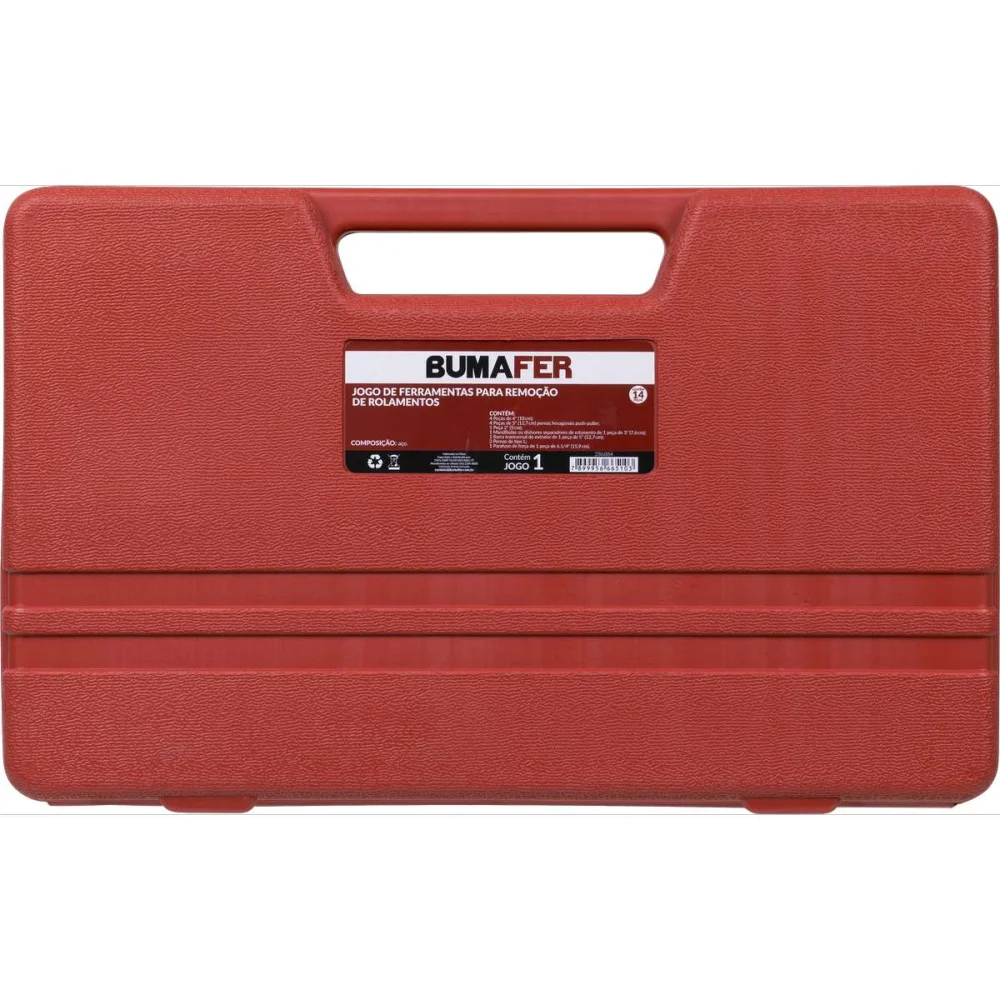Jogo De Ferramentas 14 Peç Bumafer - Imagem 3