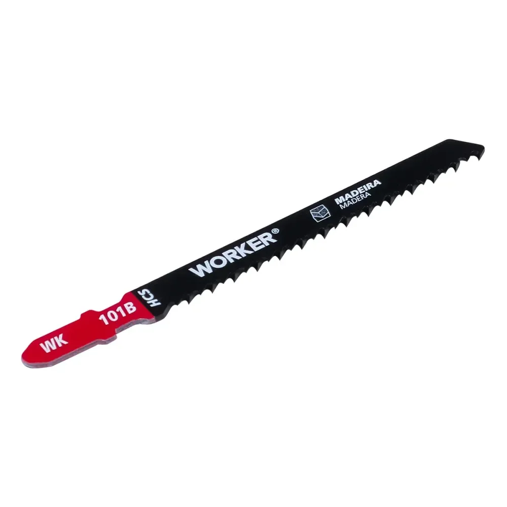 Jogo De Lâminas Para Serra Tico-Tico Para Metal 10 Peç Worker - Imagem 4