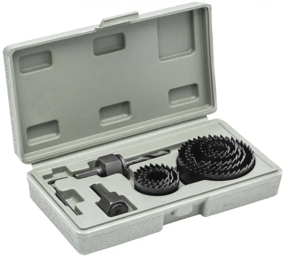 Jogo De Serra Copo Revestido Em Titânio Com 11 Peç Worker - Imagem 2