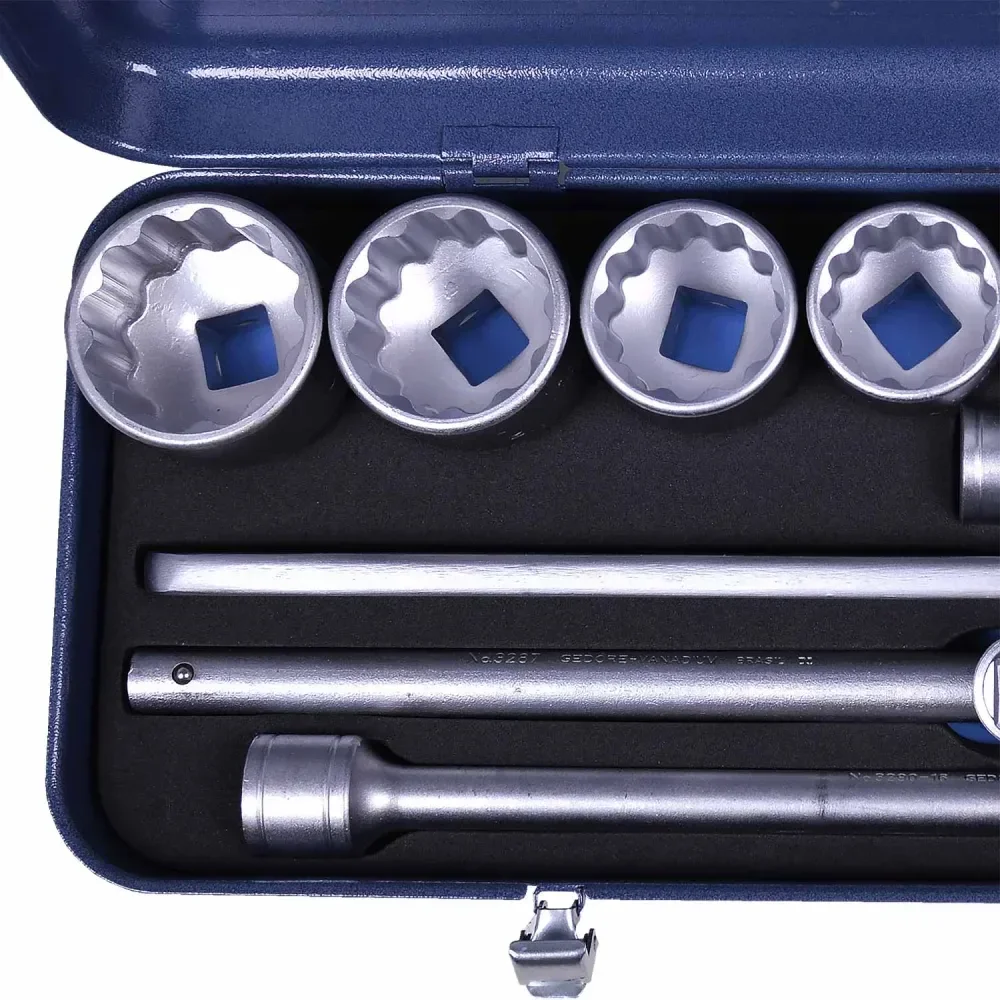 Jogo De Soquete E Acessórios 3/4 22-50Mm Com 14 Peç Gedore - Imagem 5