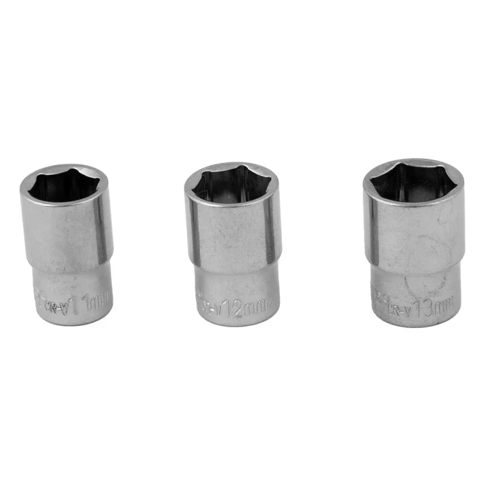 Jogo De Soquetes E Bits Cromo Vanádio 1/4 25 Peç Worker - Imagem 10