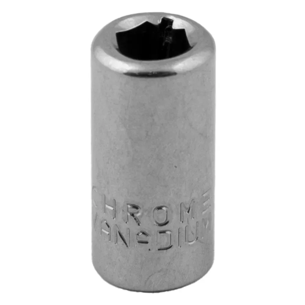 Jogo De Soquetes E Bits Cromo Vanádio 1/4 25 Peç Worker - Imagem 12