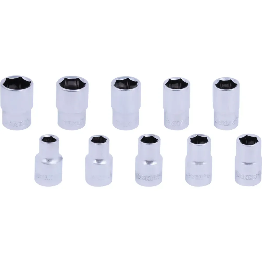 Jogo De Soquetes Estriado 1/2 12 Peç Worker - Imagem 3