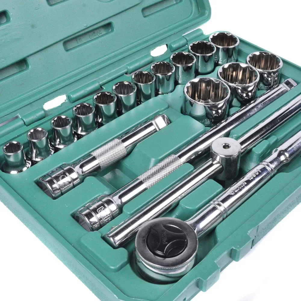 Jogo De Soquetes Estriados 1/2 10 A 32Mm 18 Peç Sata - Imagem 4