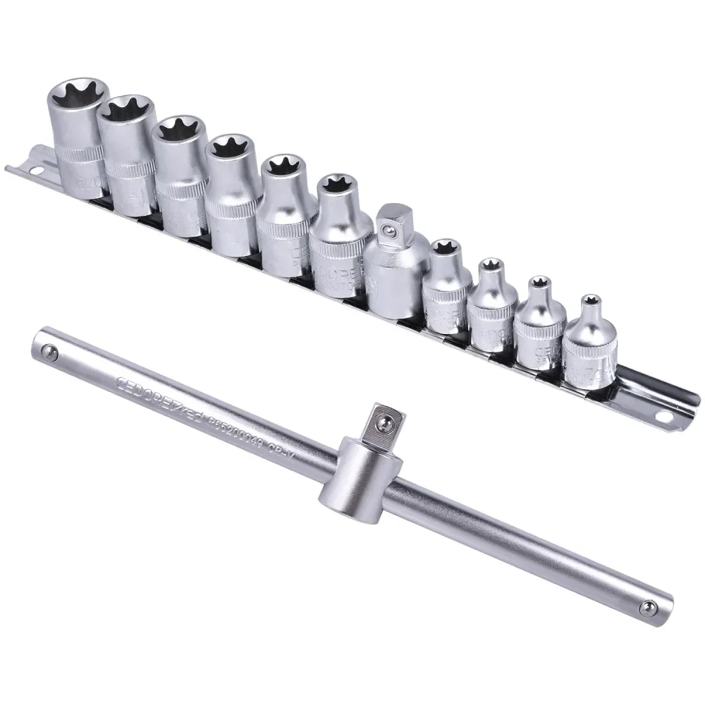 Jogo De Soquetes Hexalobular 12 Peç R58018012 Gedore Red - Imagem 2