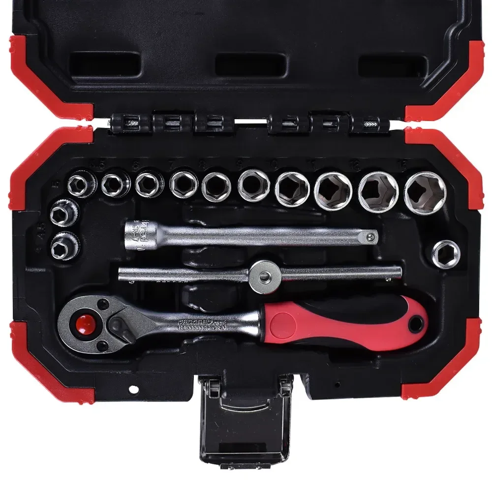 Jogo De Soquetes Sextavados 16 Peç R49003016 Gedore Red - Imagem 4