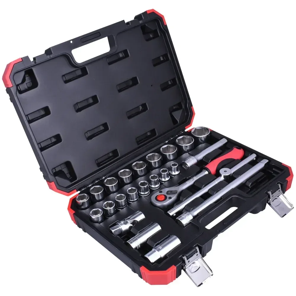 Jogo De Soquetes Sextavados 24 Peç R69003024 Gedore Red - Imagem 2