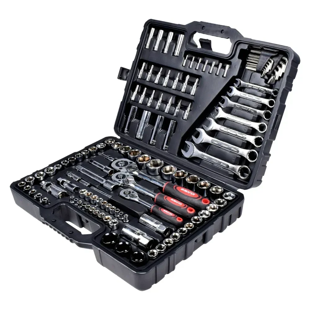 Jogo De Soquetes Sextavados E Bits 120 Peç Bumafer - Imagem 2