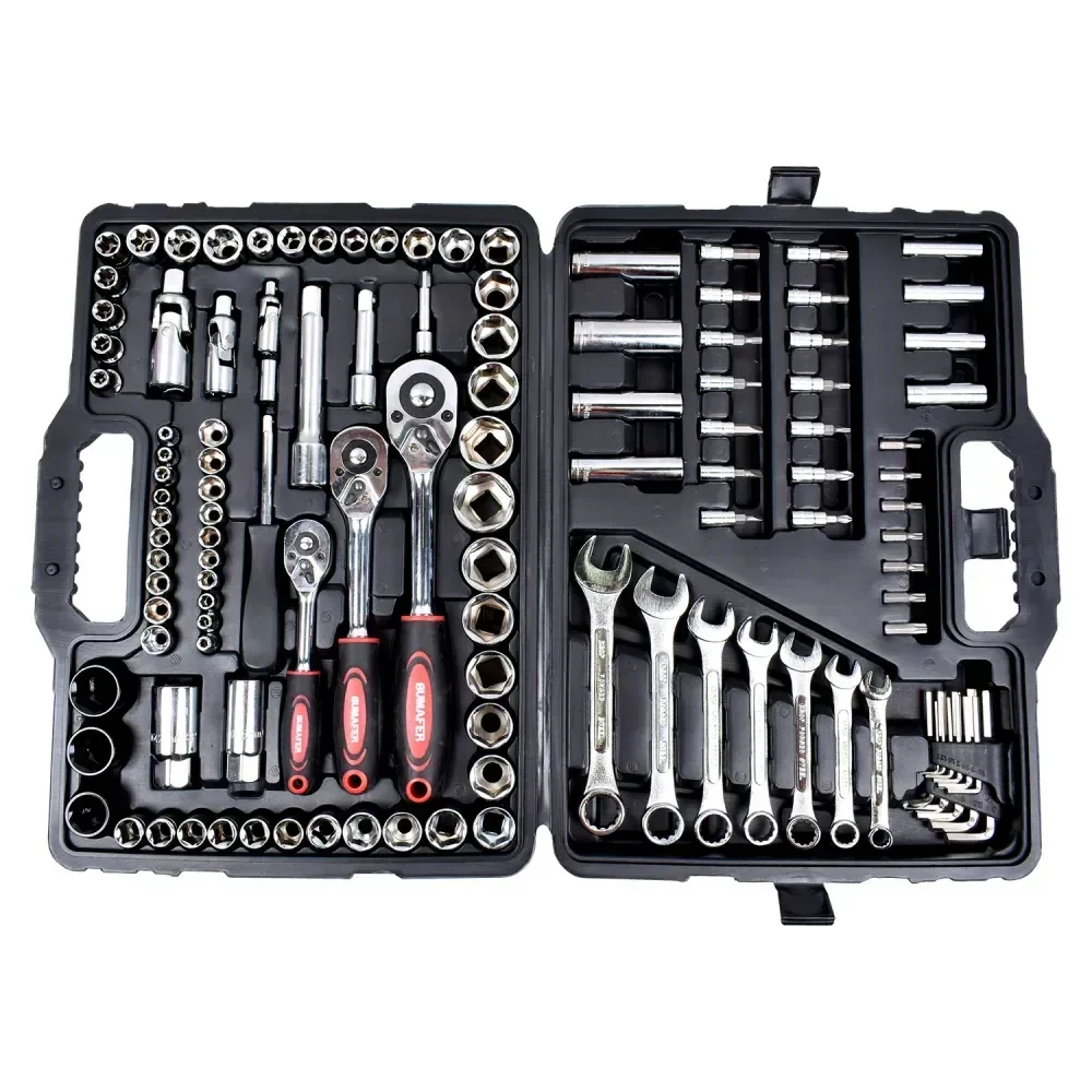 Jogo De Soquetes Sextavados E Bits 120 Peç Bumafer - Imagem 3