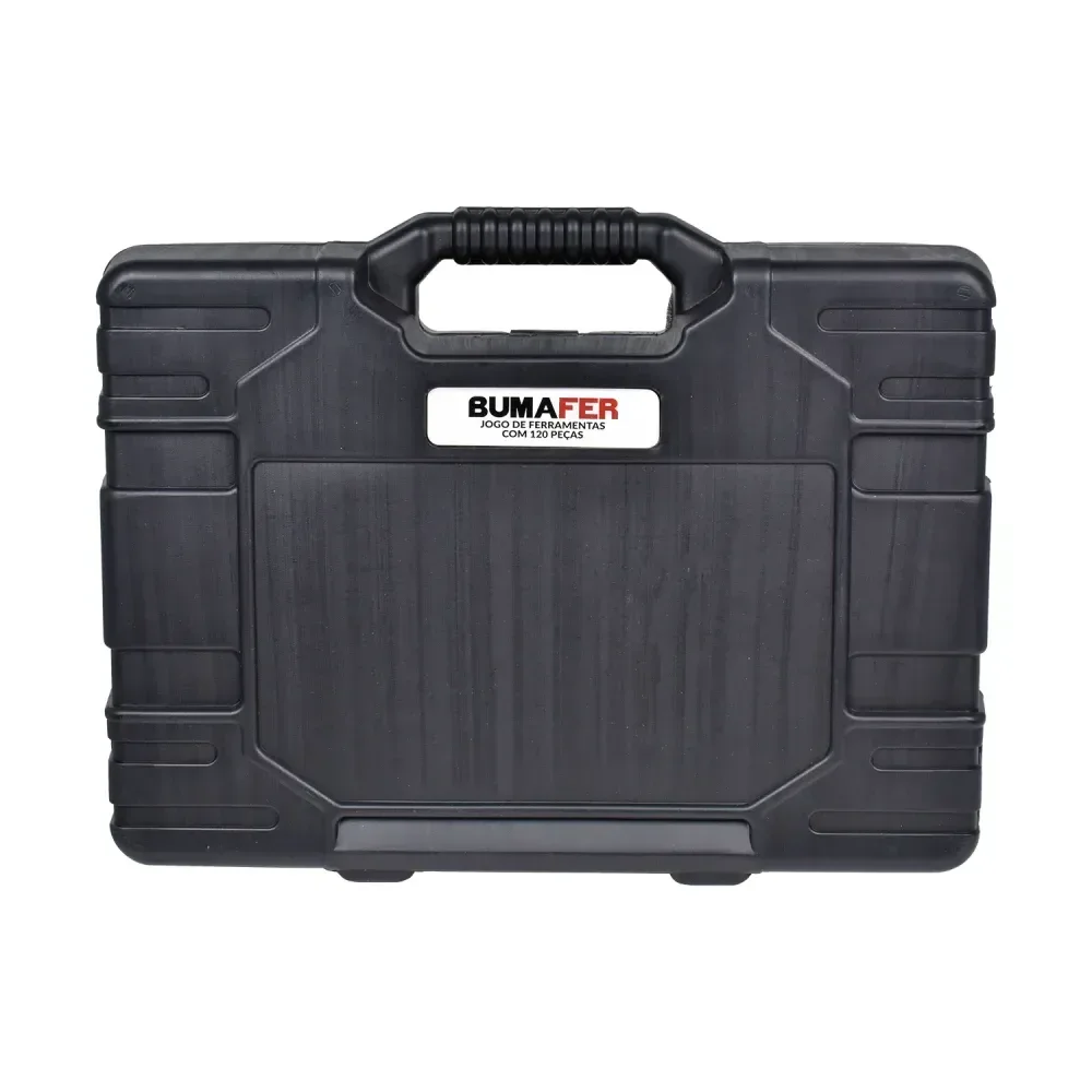 Jogo De Soquetes Sextavados E Bits 120 Peç Bumafer - Imagem 5