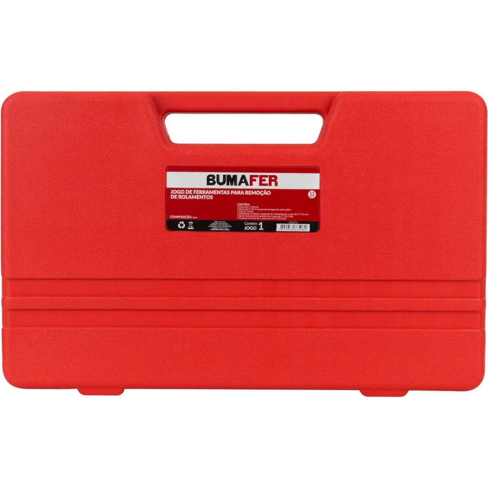 Jogo Ferramentas Rolamentos 12 Peç Bumafer - Imagem 4