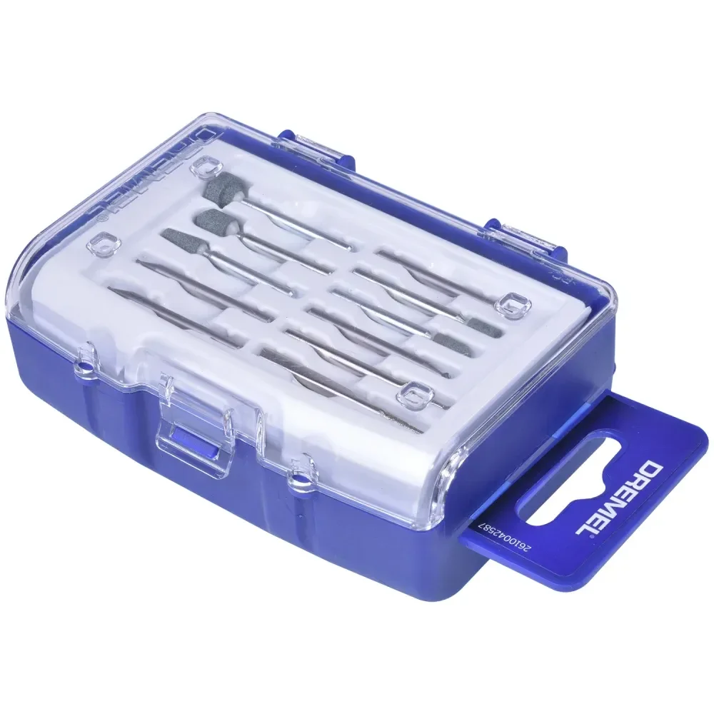 Jogo Para Mini Retífica Esculpir E Gravar - 11 Peç Dremel - Imagem 4