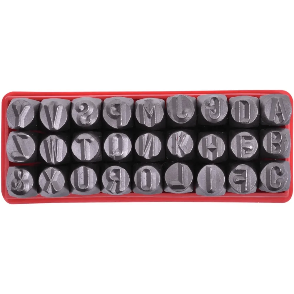 Jogo Punção Alfabeto A Ao Z 1/8 3Mm Worker - Imagem 2