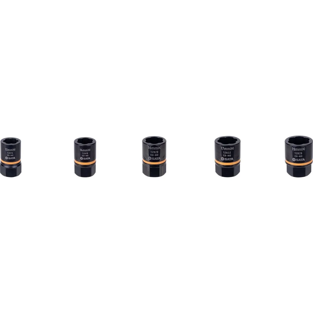 Jogo Soquete Impacto 1/4 - 3/8 23 Peç Sata - Imagem 7